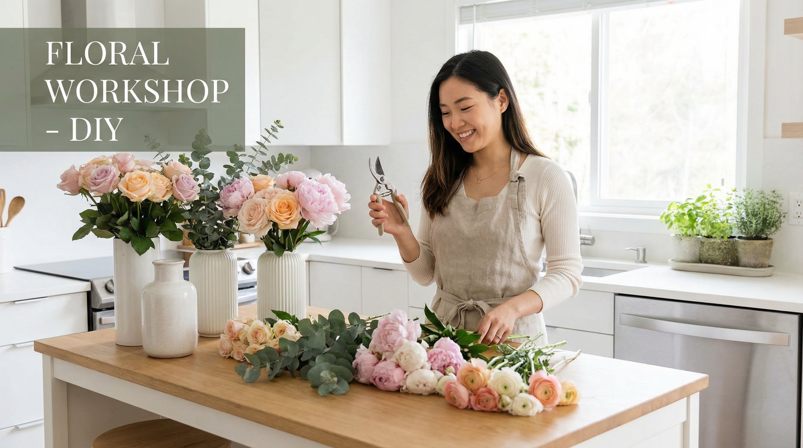 青柠视频传媒 - 花艺美学教程